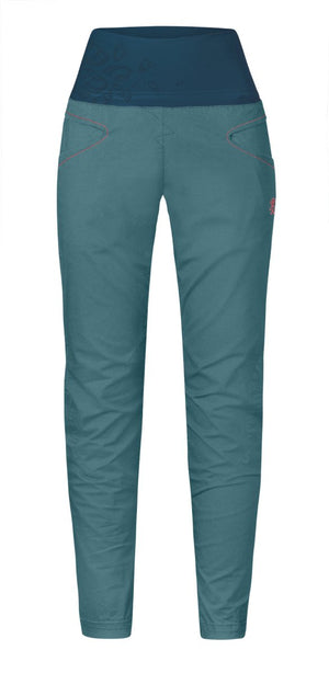 Pantalon de randonnée et d'escalade coupe étroite avec genoux préformés pour femme "Rafiki − MASSONE" - Planète Rando