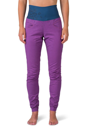 Pantalon de randonnée et d'escalade coupe étroite avec genoux préformés pour femme "Rafiki − MASSONE" - Planète Rando