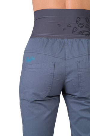 Pantalon de randonnée et d'escalade coupe étroite avec genoux préformés pour femme "Rafiki − MASSONE" - Planète Rando