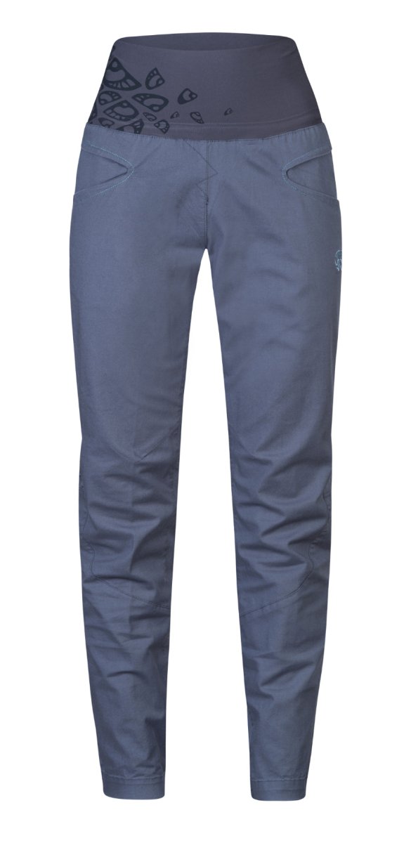 Pantalon de randonnée et d'escalade coupe étroite avec genoux préformés pour femme "Rafiki − MASSONE" - Planète Rando