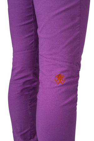 Pantalon de randonnée et d'escalade coupe étroite avec genoux préformés pour femme "Rafiki − MASSONE" - Planète Rando