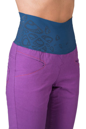 Pantalon de randonnée et d'escalade coupe étroite avec genoux préformés pour femme "Rafiki − MASSONE" - Planète Rando