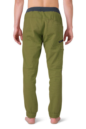 Pantalon de randonnée et d'escalade en tissu mixte lin / coton pour homme "Rafiki − GRIP" - Planète Rando