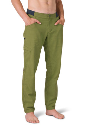 Pantalon de randonnée et d'escalade en tissu mixte lin / coton pour homme "Rafiki − GRIP" - Planète Rando