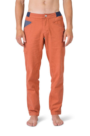 Pantalon de randonnée et d'escalade en tissu mixte lin / coton pour homme "Rafiki − GRIP" - Planète Rando