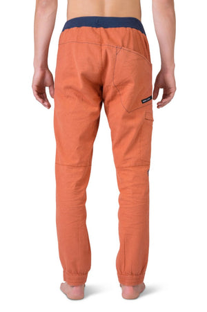 Pantalon de randonnée et d'escalade en tissu mixte lin / coton pour homme "Rafiki − GRIP" - Planète Rando