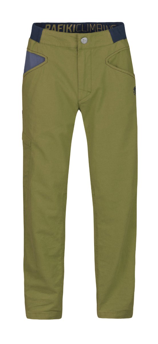 Pantalon de randonnée et d'escalade en tissu mixte lin / coton pour homme "Rafiki − GRIP" - Planète Rando