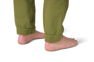 Pantalon de randonnée et d'escalade en tissu mixte lin / coton pour homme "Rafiki − GRIP" - Planète Rando