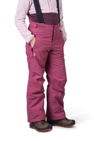 Pantalon de ski imperméable avec membrane Resstex et isolation Duratherm classic pour enfants "Hannah − AKITA JR II" - Planète Rando