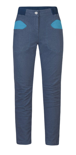 Pantalon d'escalade et de randonnée en coton et lin pour femme "Rafiki − SHIVA" - Planète Rando