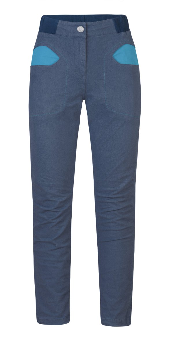 Pantalon d'escalade et de randonnée en coton et lin pour femme "Rafiki − SHIVA" - Planète Rando