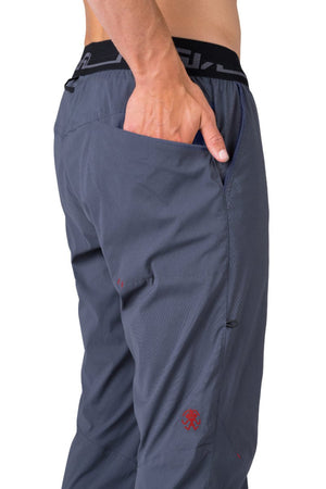 Pantalon d'escalade ultra - léger, aéré et confortable pour homme "Rafiki − DRIVE" - Planète Rando