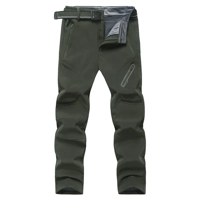 Pantalon imperméable & polaire grande taille pour homme "Fashion Wear - MK005" - Planète Rando