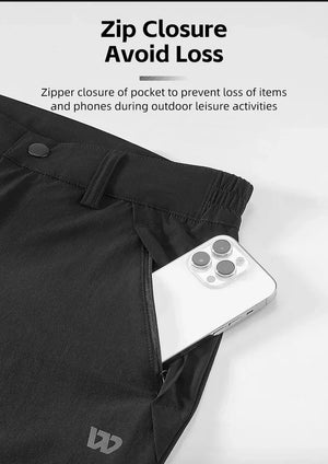Pantalon / short de randonnée, bikepacking 2 en 1 pour homme "WEST BIKING - YP0203131" - Planète Rando