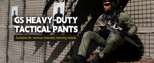 Pantalon tactique en tissu ripstop flexible avec genouillères, multi - poches, pour la randonnée et les activités militaires "IDOGEAR - G5 - 3215" - Planète Rando