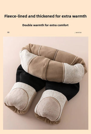 Pantalon thermique doublé polaire en laine pour homme "Soft Thermal - Whool leg Warmers" - Planète Rando