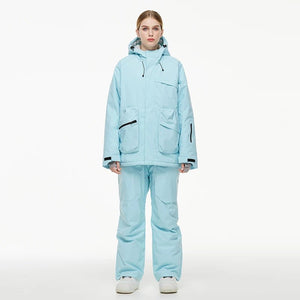 Parka de ski / snowboard veste imperméable d'hiver unisexe - 30°C "ARCTIC QUEEN - Ski Combi 2026" - Planète Rando