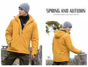 Parka d'hiver chaude & imperméable pour homme 1,2kg "MILOOR - Tenacious" - Planète Rando