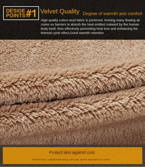 Parka d'hiver, manteau polaire avec capuche détachable pour homme 1,3kg "Lzlltt - Fs125" - Planète Rando