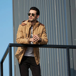 Parka d'hiver, manteau polaire avec capuche détachable pour homme 1,3kg "Lzlltt - Fs125" - Planète Rando