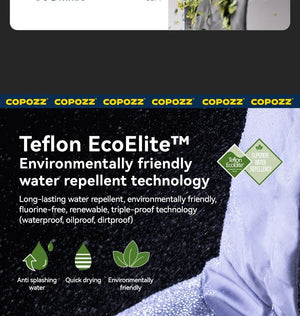 Parka d'hiver / veste de ski imperméables 3 couches avec technologie Teflon EcoElite "COPOZZ - HXF - 24304" - Planète Rando