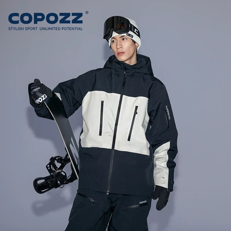 Parka d'hiver / veste de ski imperméables 3 couches avec technologie Teflon EcoElite "COPOZZ - HXF - 24304" - Planète Rando