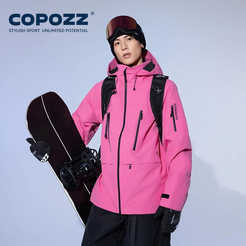 Parka d'hiver / veste de ski imperméables 3 couches avec technologie Teflon EcoElite "COPOZZ - HXF - 24304" - Planète Rando