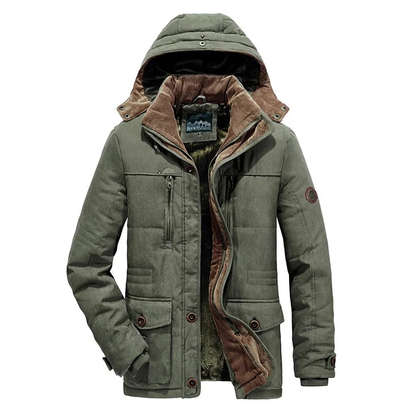 Parka polaire / manteau d'hiver pour homme 1,2kg "CHAIFENKO - Classic Outdoor" - Planète Rando