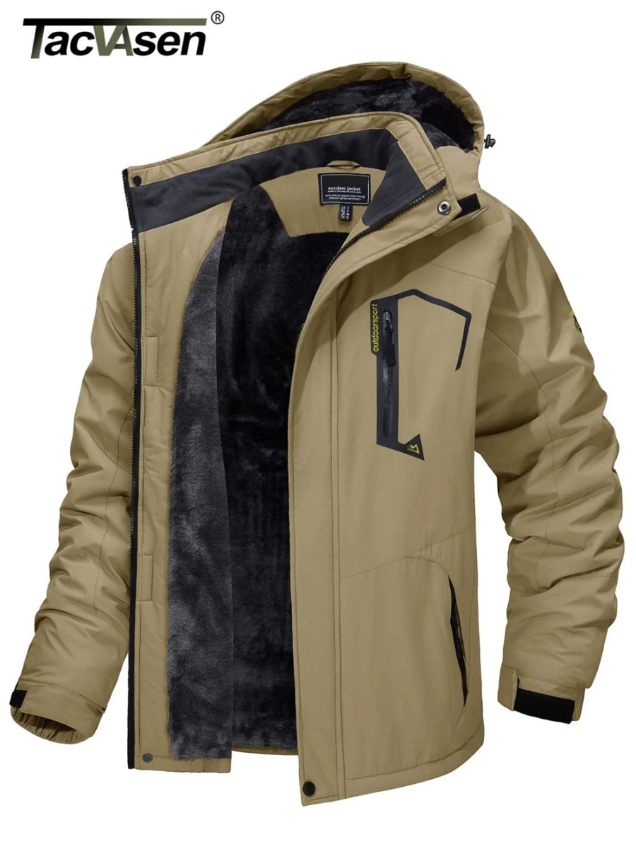 Parka polaire, veste imperméable pour le ski et les sports d'hiver pour homme "TACVASEN - TJ153D" - Planète Rando