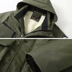 Parkas d'hiver en polaire grande taille pour homme "Mr.Kera - Fagirefng" - Planète Rando