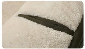 Parkas d'hiver en polaire grande taille pour homme "Mr.Kera - Fagirefng" - Planète Rando