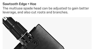 Pelle multifonction pliante tactique, équipement de survie "SOG - F08 - N" - Planète Rando