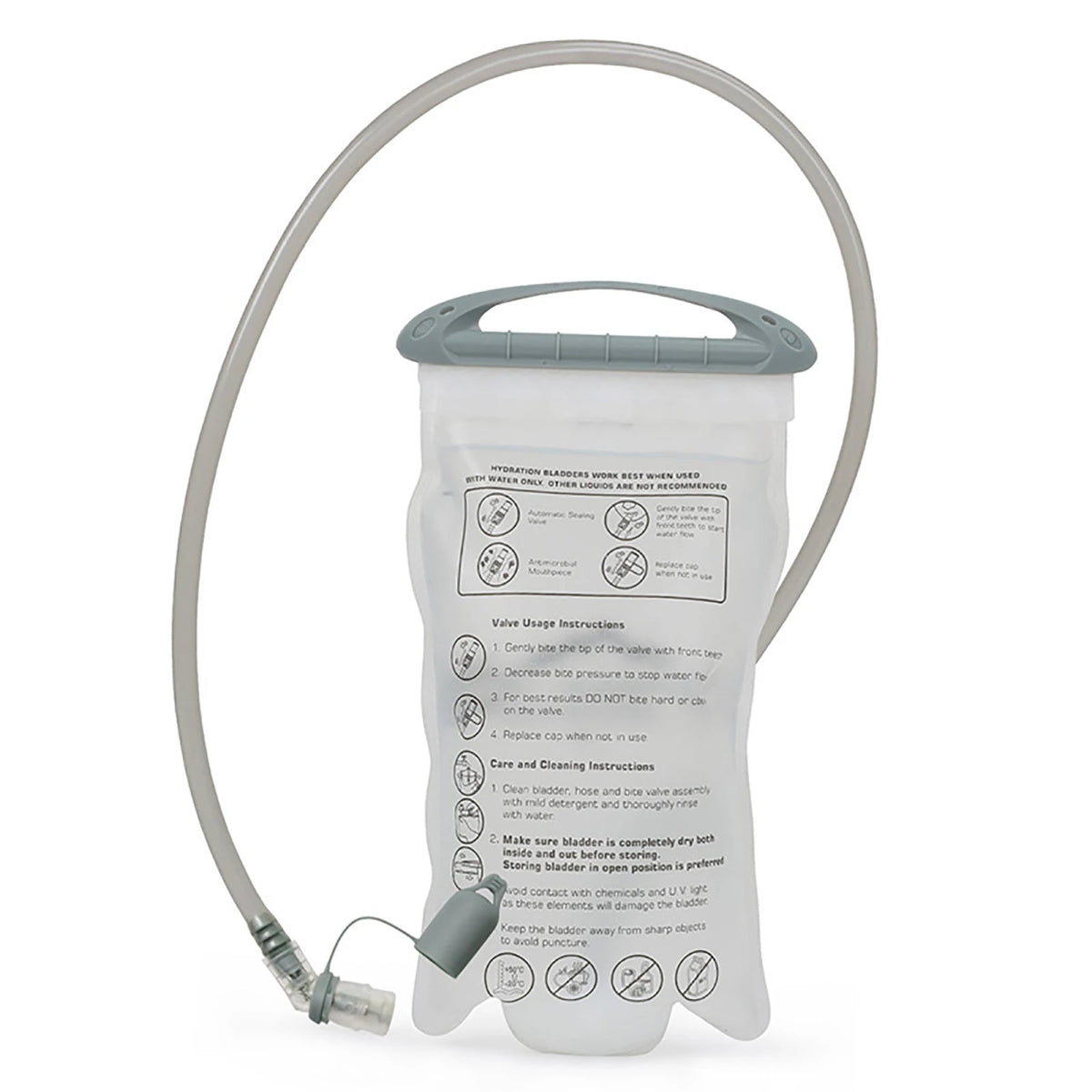 Poche à eau / hydratation pour la course sans BPA 1.5L-3L "Outdoor Inoxto - Water bag" - Planète Rando