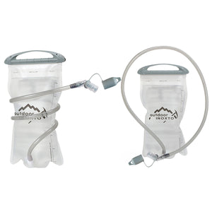 Poche à eau / hydratation pour la course sans BPA 1.5L-3L "Outdoor Inoxto - Water bag" - Planète Rando
