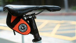 Pochette de selle / sacoche de selle étanche pour vélo, gravel, VTT 600ml à 1,3L "ULAC - PB6" - Planète Rando