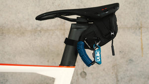 Pochette de selle / sacoche de selle étanche pour vélo, gravel, VTT 600ml à 1,3L "ULAC - PB6" - Planète Rando