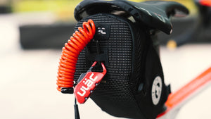 Pochette de selle / sacoche de selle étanche pour vélo, gravel, VTT 600ml à 1,3L "ULAC - PB6" - Planète Rando