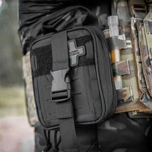 Pochette EDC, kit de premiers secours, Kit tactique militaire de survie en traumatologie "Rhino Rescue – EDC Poutch" - Planète Rando