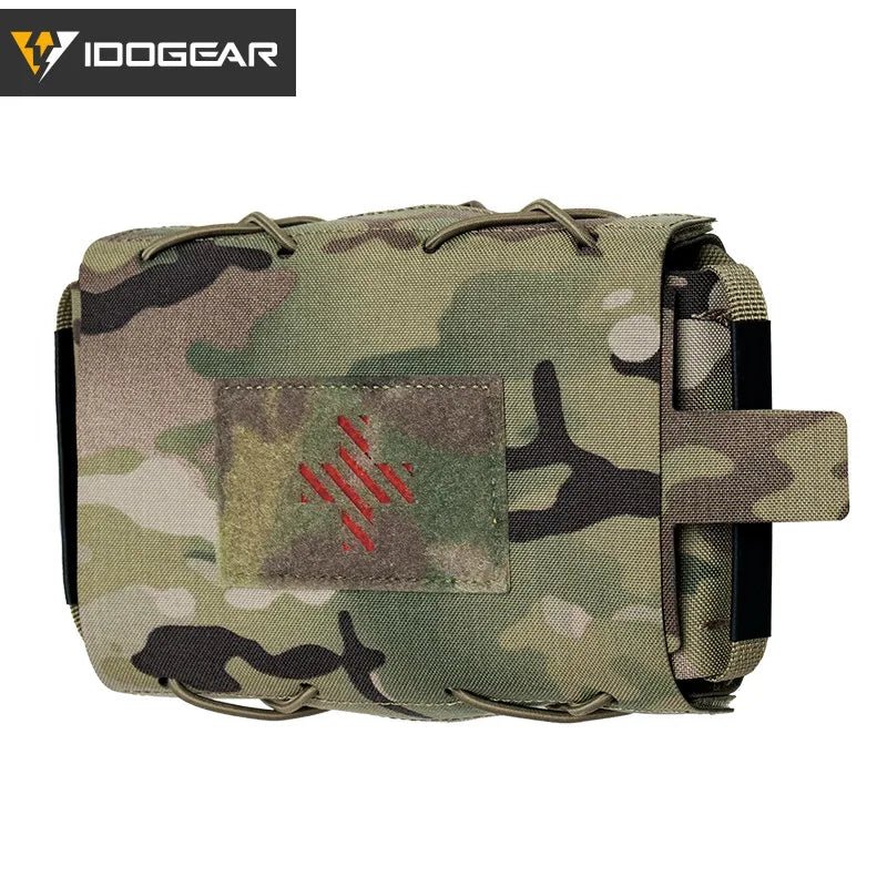 Pochette tactique avec passant MOLLE pour équipement médical "IDOGEAR - IG - BG35132" - Planète Rando