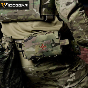 Pochette tactique avec passant MOLLE pour équipement médical "IDOGEAR - IG - BG35132" - Planète Rando