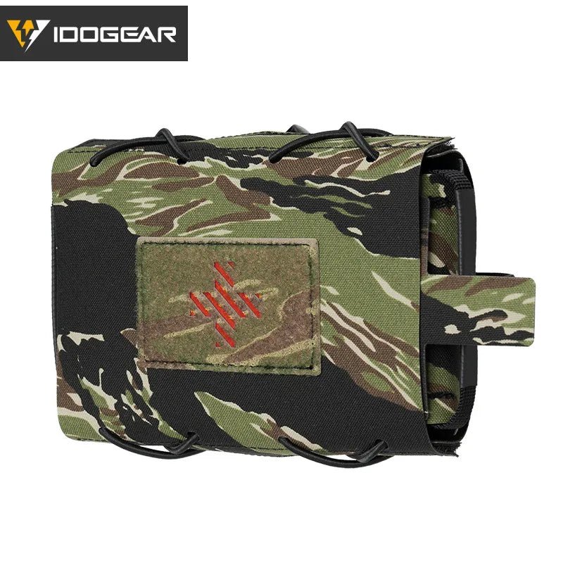 Pochette tactique avec passant MOLLE pour équipement médical "IDOGEAR - IG - BG35132" - Planète Rando