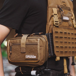 Pochette tactique, kit d'urgence pour la survie, bushcraft, chasse 700D " Spanker - Survival EDC Poutch" - Planète Rando
