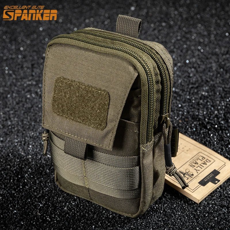 Pochette tactique / militaire avec passant molle EDC, outils "Spanker Elite - BW116" - Planète Rando