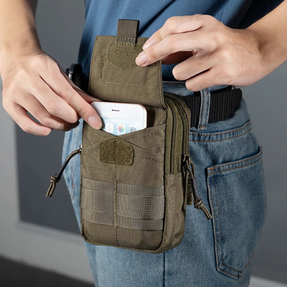 Pochette tactique / militaire avec passant molle EDC, outils "Spanker Elite - BW116" - Planète Rando