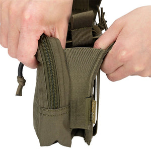 Pochette tactique Molle triples pour chargeurs avec sac d'accessoire "EXCELLENT ELITE SPANKER - Open - Top Pouch" - Planète Rando