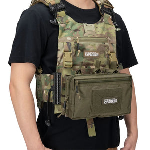 Pochette tactique Molle triples pour chargeurs avec sac d'accessoire "EXCELLENT ELITE SPANKER - Open - Top Pouch" - Planète Rando