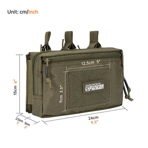 Pochette tactique Molle triples pour chargeurs avec sac d'accessoire "EXCELLENT ELITE SPANKER - Open - Top Pouch" - Planète Rando