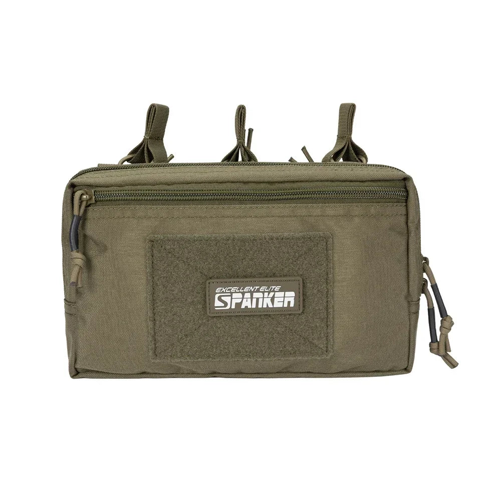 Pochette tactique Molle triples pour chargeurs avec sac d'accessoire "EXCELLENT ELITE SPANKER - Open - Top Pouch" - Planète Rando
