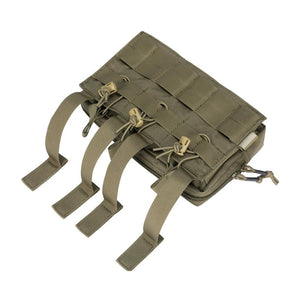 Pochette tactique Molle triples pour chargeurs avec sac d'accessoire "EXCELLENT ELITE SPANKER - Open - Top Pouch" - Planète Rando