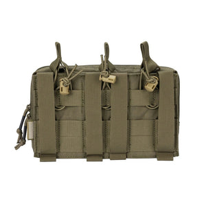 Pochette tactique Molle triples pour chargeurs avec sac d'accessoire "EXCELLENT ELITE SPANKER - Open - Top Pouch" - Planète Rando